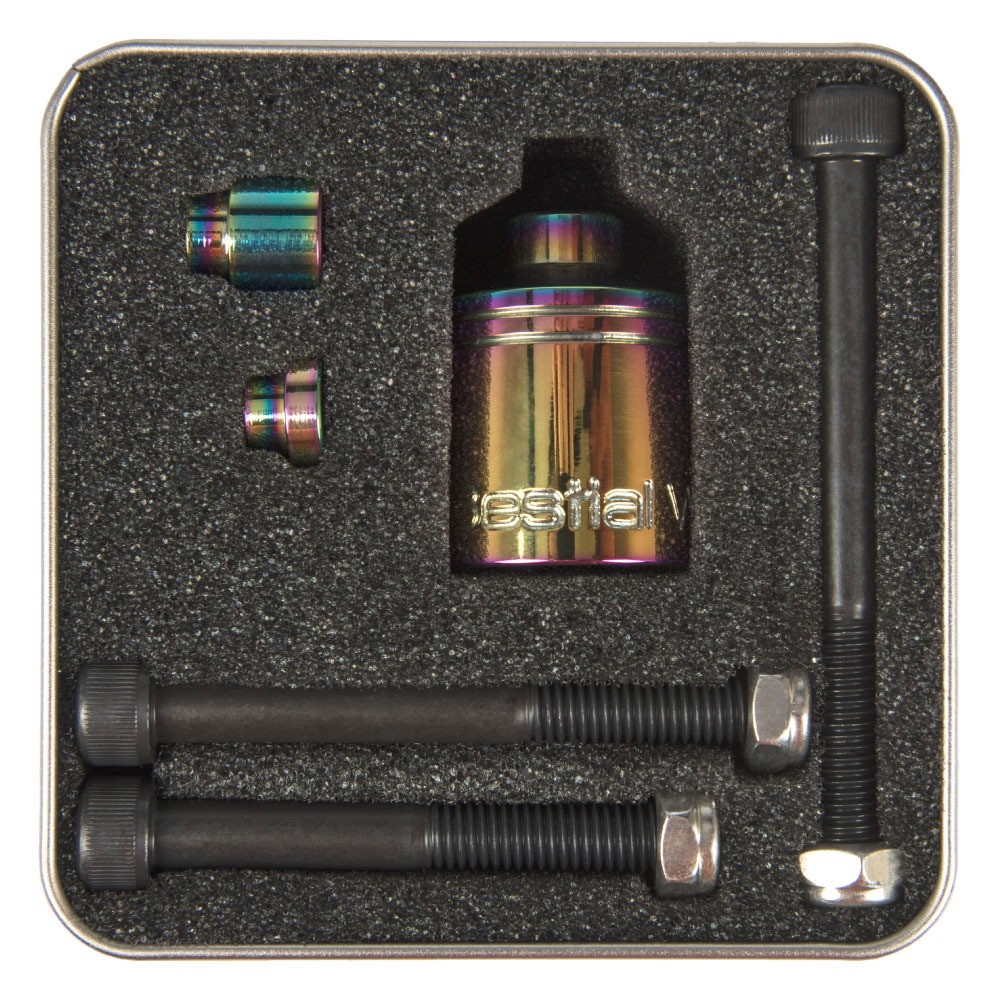 Bestial Wolf Spot Chromoly Stunt Scooter Pegs