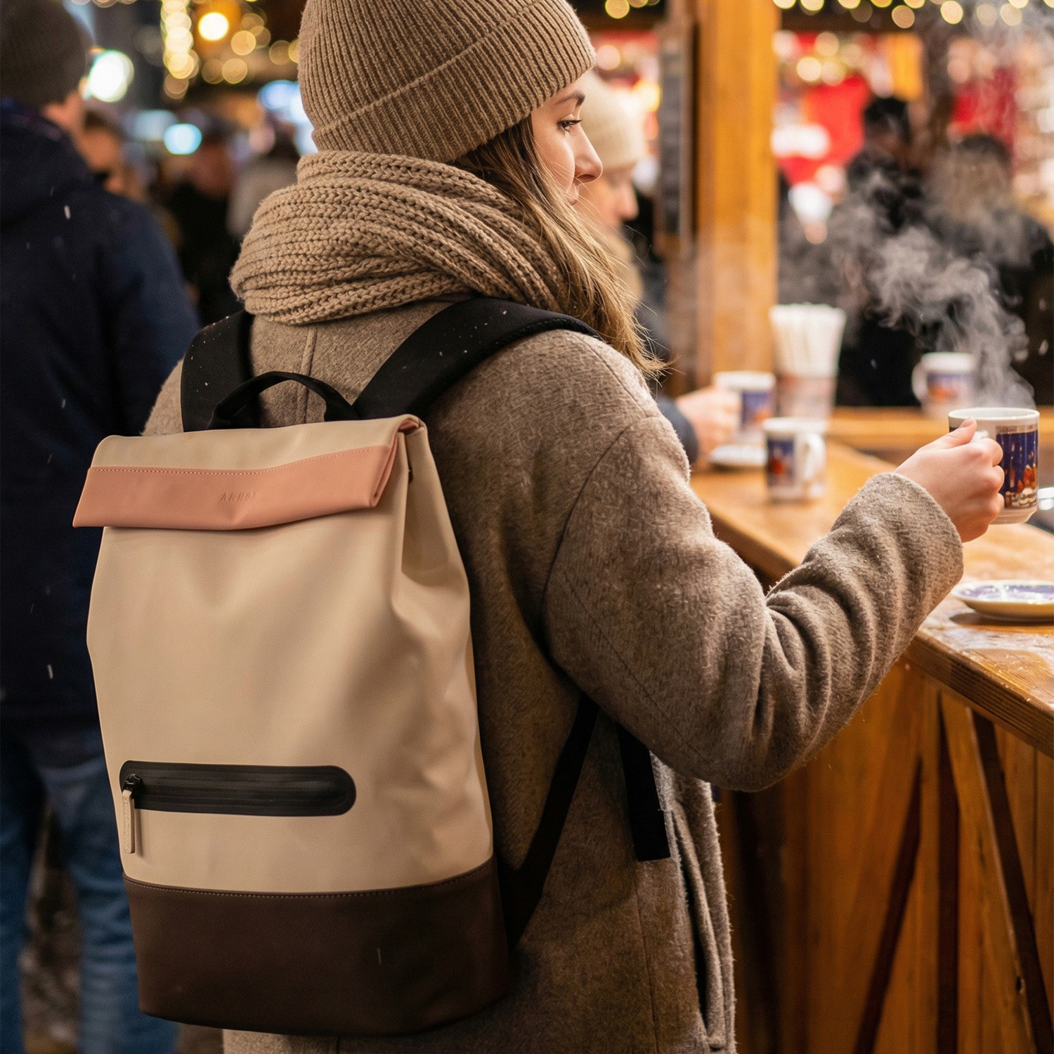 Annox Liteday 13.5L - Lightweight And Modern Everyday Backpack With Laptop Compartment