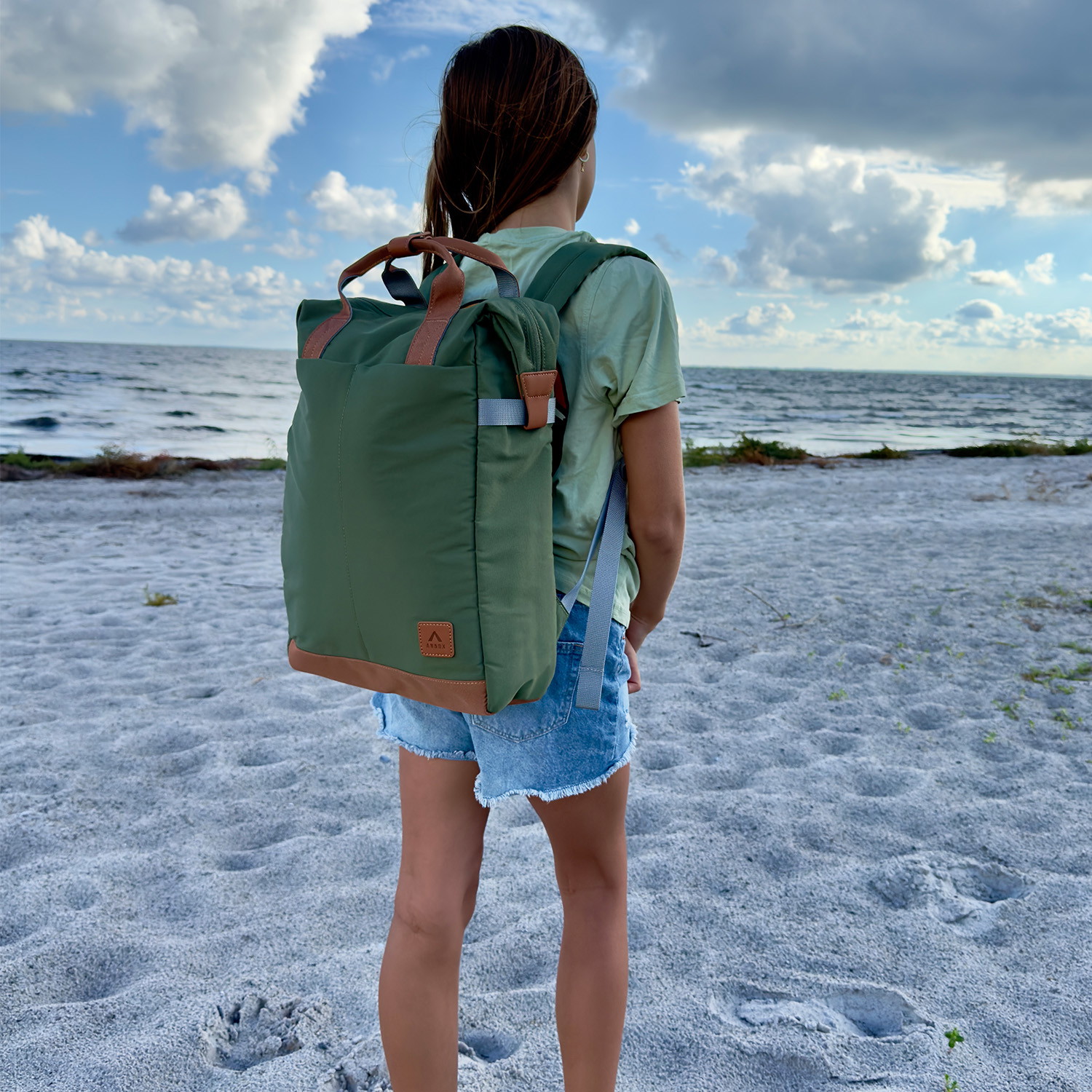 Annox Follow Your Passion Backpack – Water-repellent backpack in upcycled material