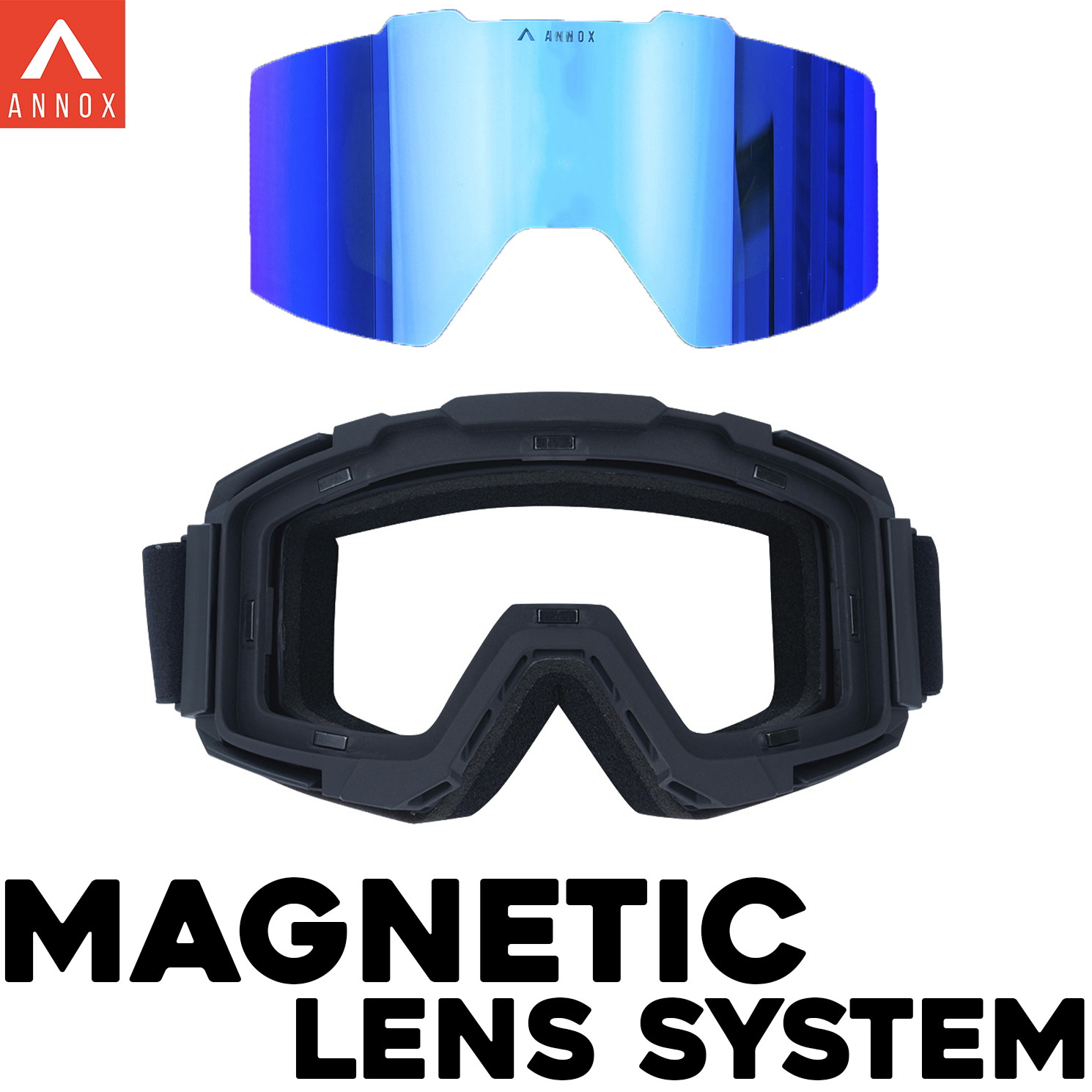 Annox Team Ski/Snowboard Goggles