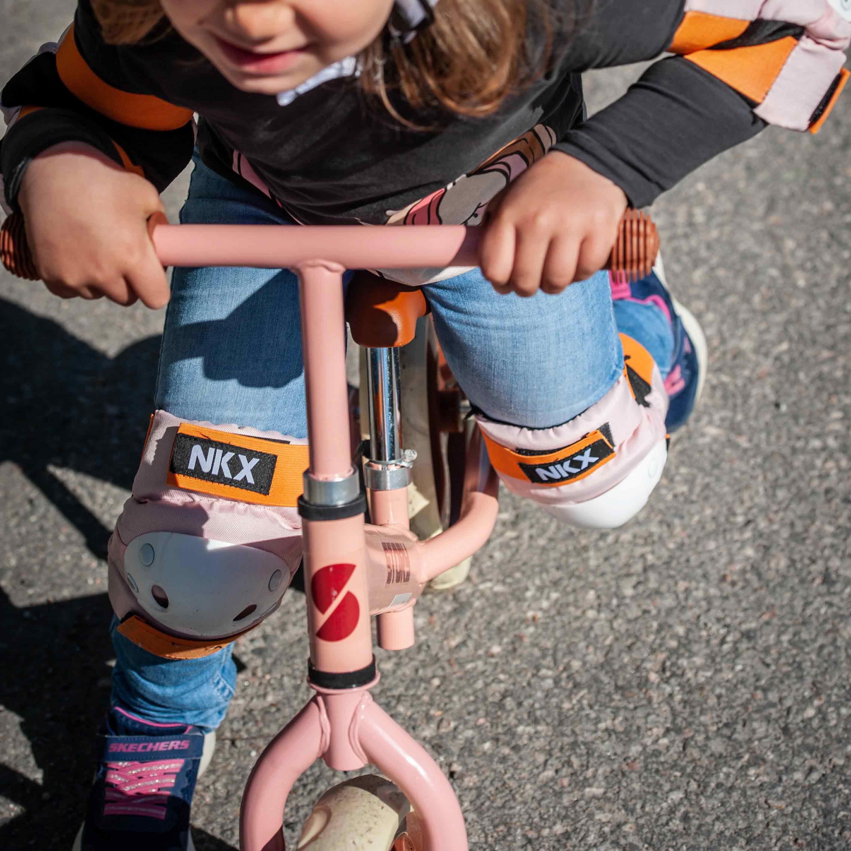 NKX Kids 3-Pack Pro Protective Gear - Knee Pads, Elbow Pads and Wrist Guards