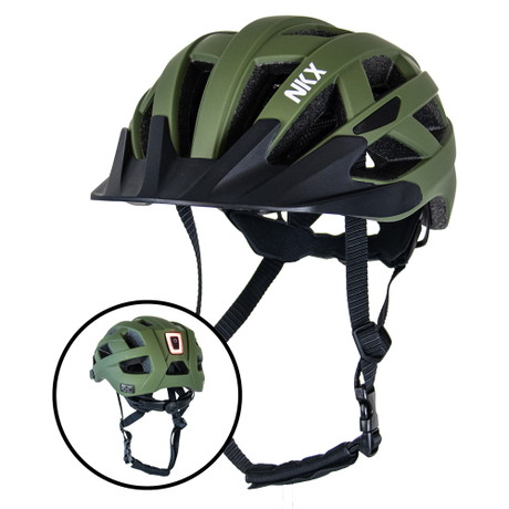 NKX City LED Bicycle Helmet with built-in light