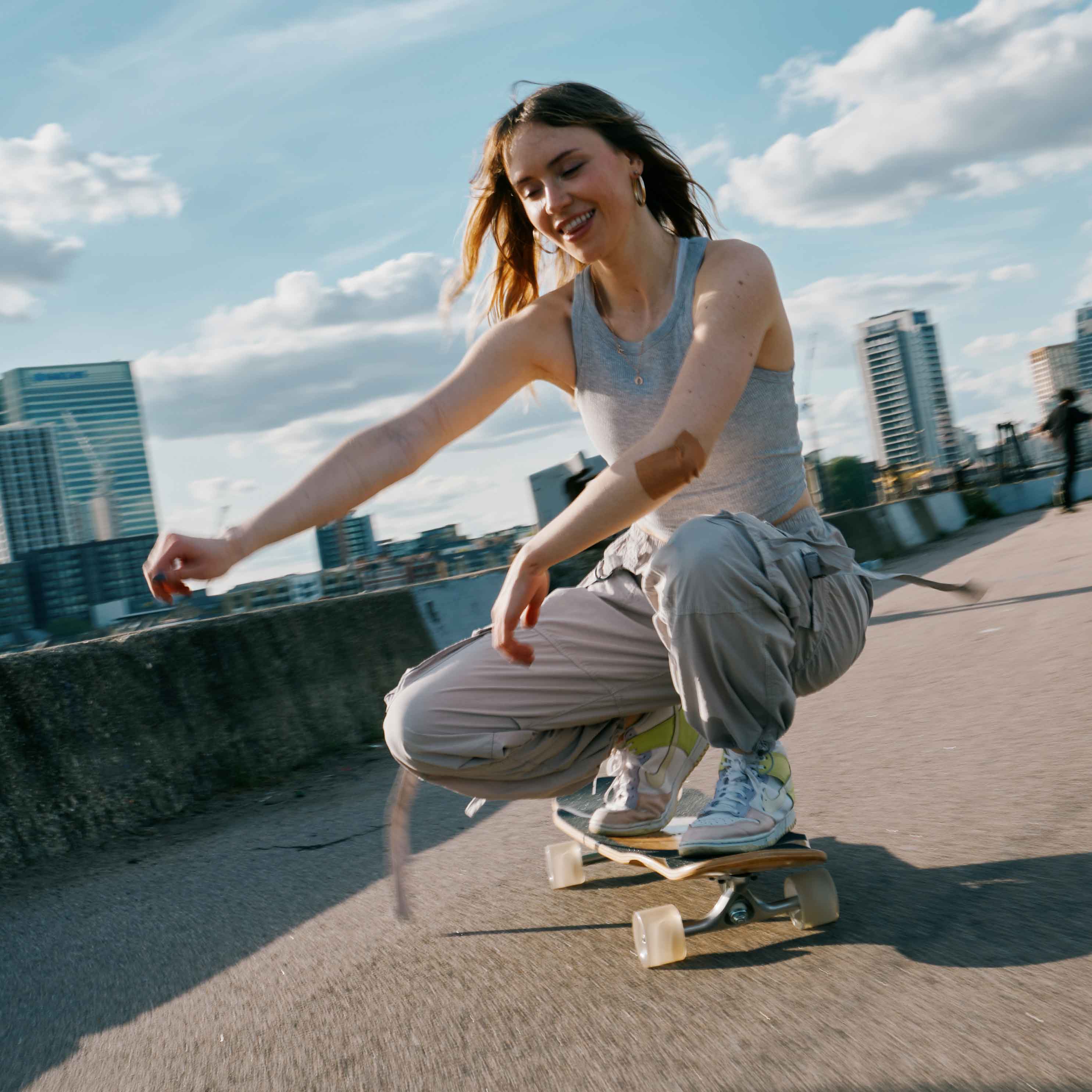 NKX Feather Dancing Longboard