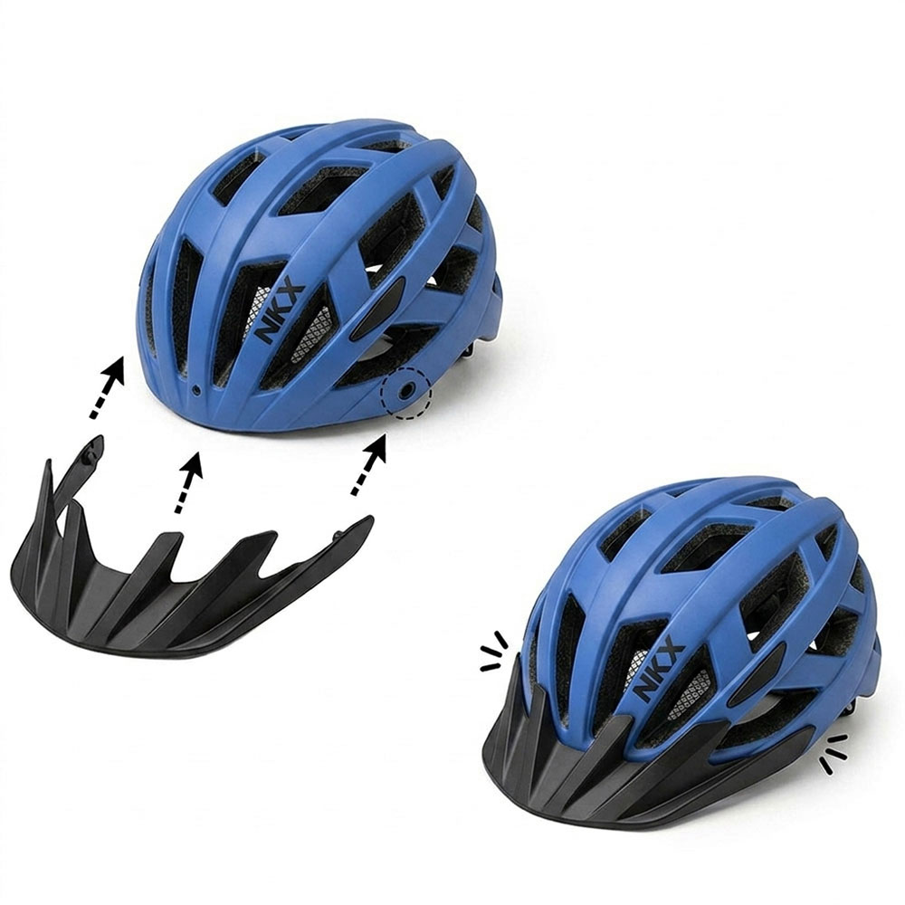 NKX City LED Bicycle Helmet with built-in light