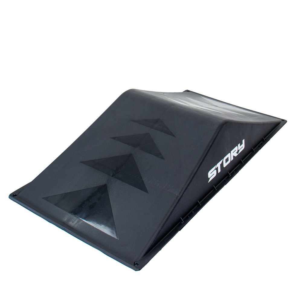 Story Skate Jump / ramp for Pro Scooter, skateboard tricks, or roller skates