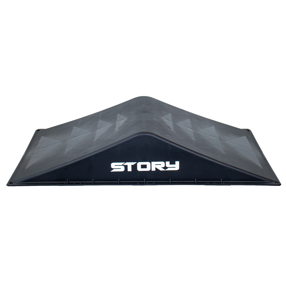 Story Skate Jump / ramp for Pro Scooter, skateboard tricks, or roller skates