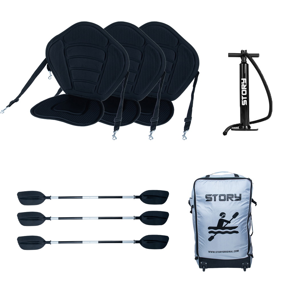 Story Division 3-Person Inflatable Kayak Accessories