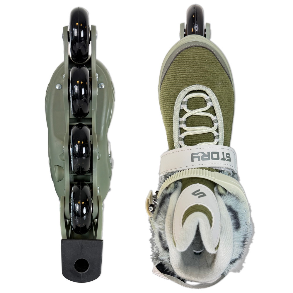 Story Fur Adjustable Inline Skates