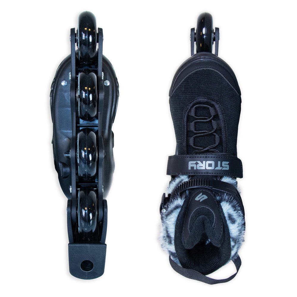 Story Fur Adjustable Inline Skates