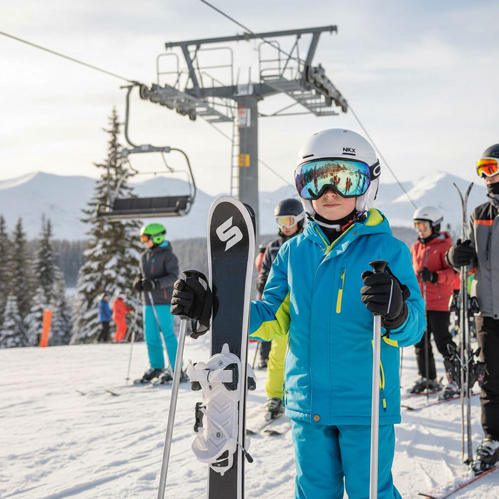 Story Kids Skiset with Poles