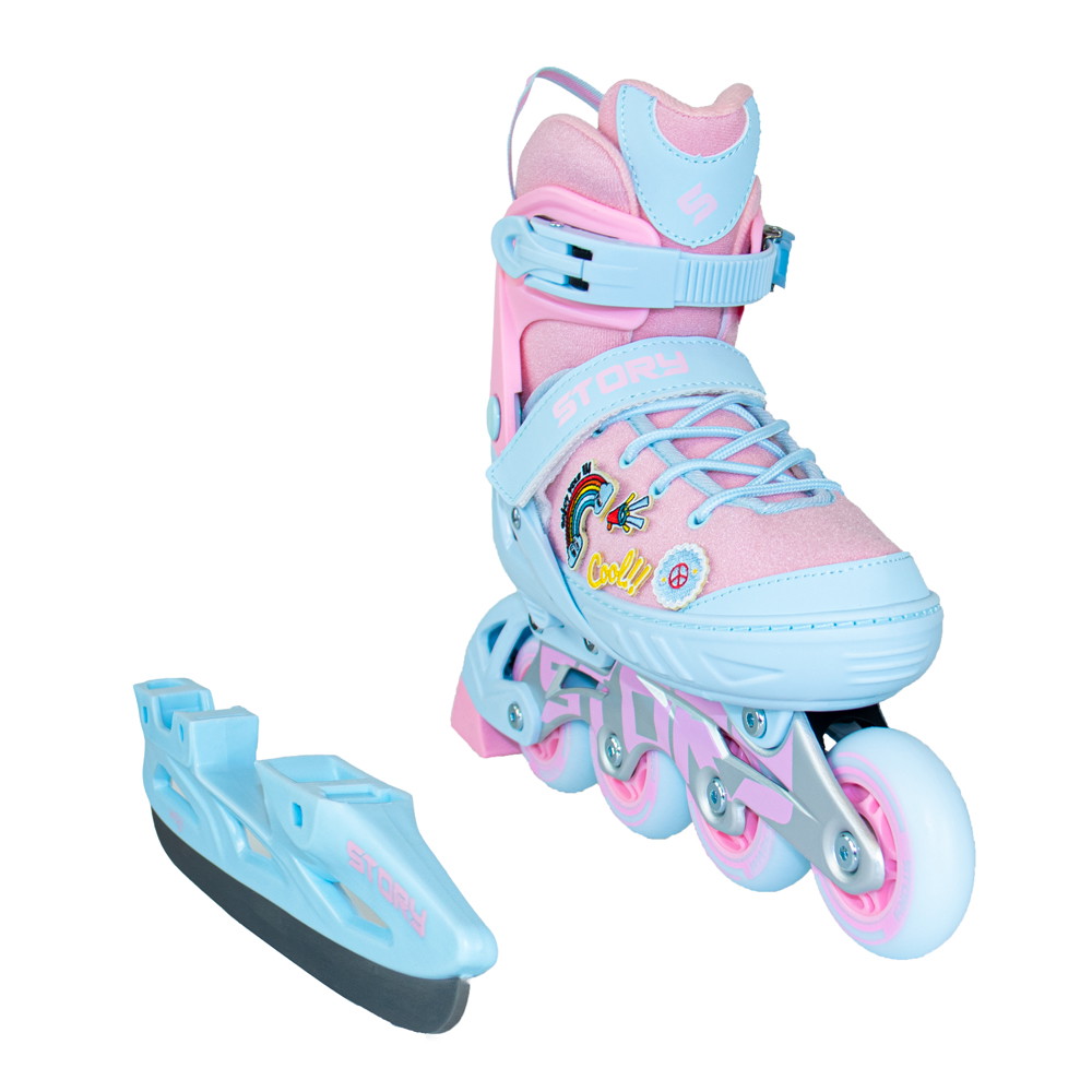 Story Moji Adjustable Inline Skates