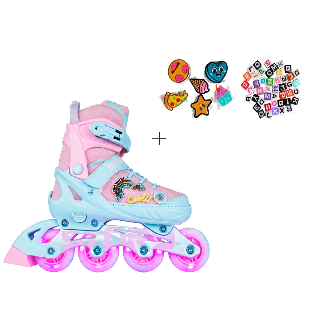 Story Moji Adjustable Inline Skates