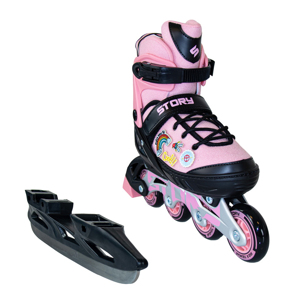 Story Moji Adjustable Inline Skates