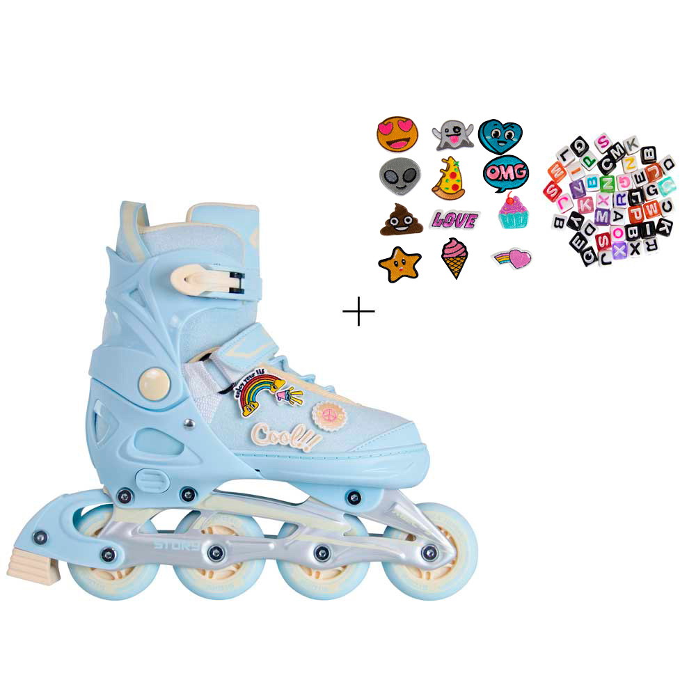Story Moji Adjustable Inline Skates