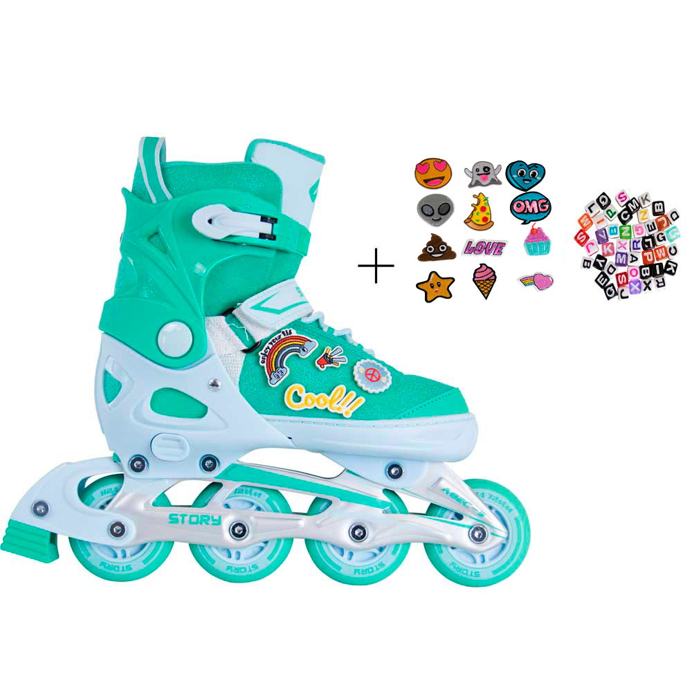 Story Moji Adjustable Inline Skates