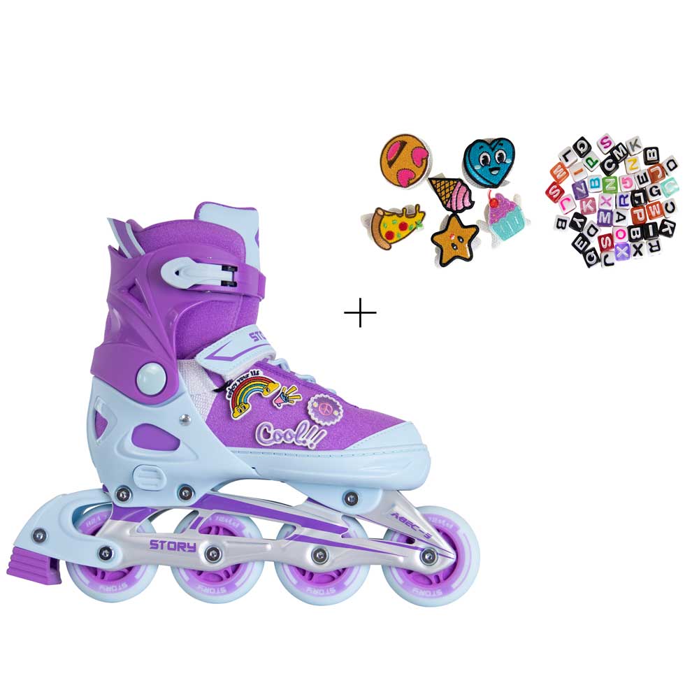 Story Moji Adjustable Inline Skates