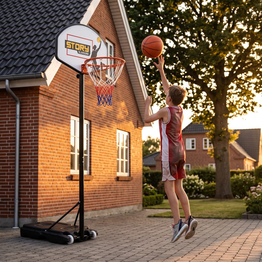 Story SlamDunk Basketball Hoop