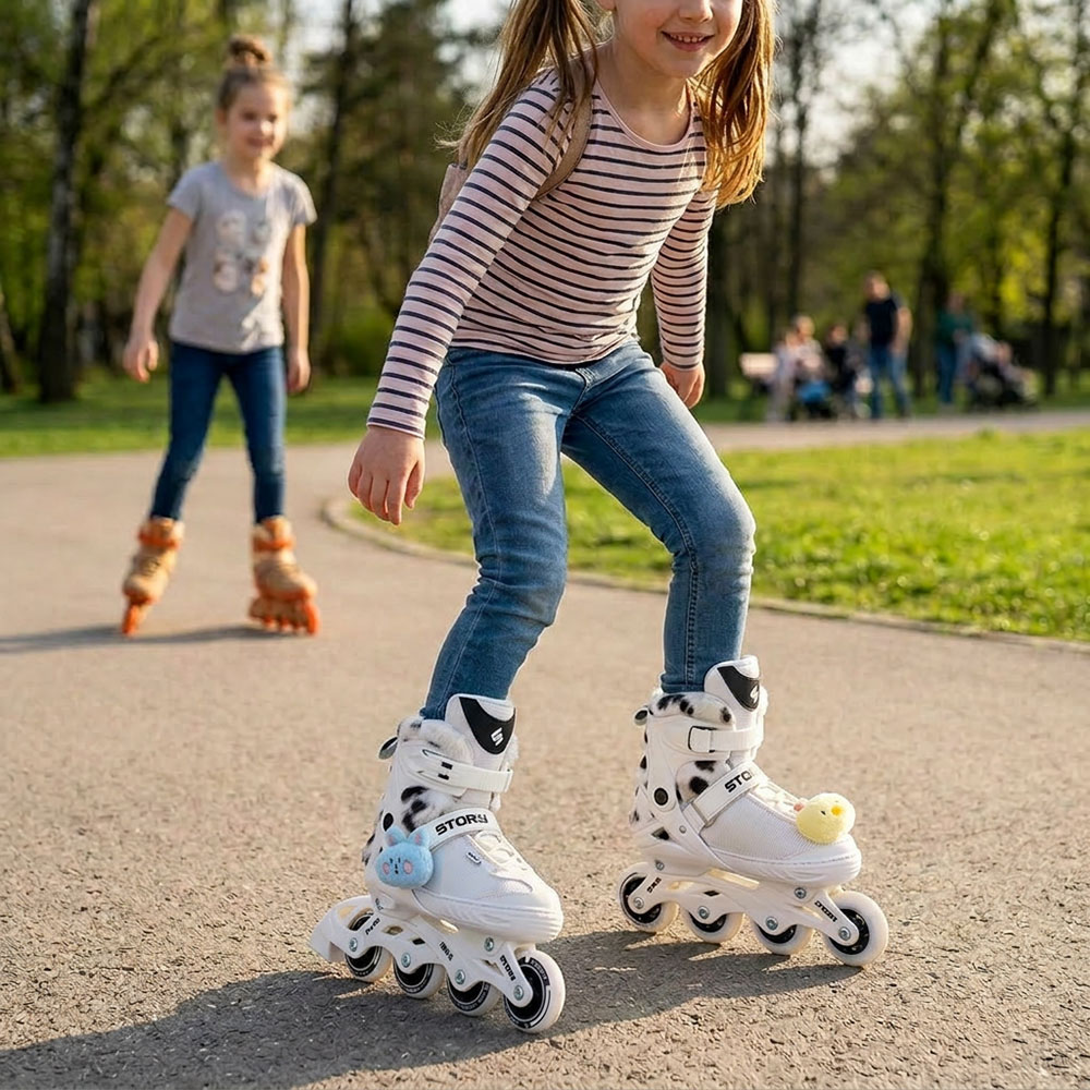 Story Fur Adjustable Inline Skates