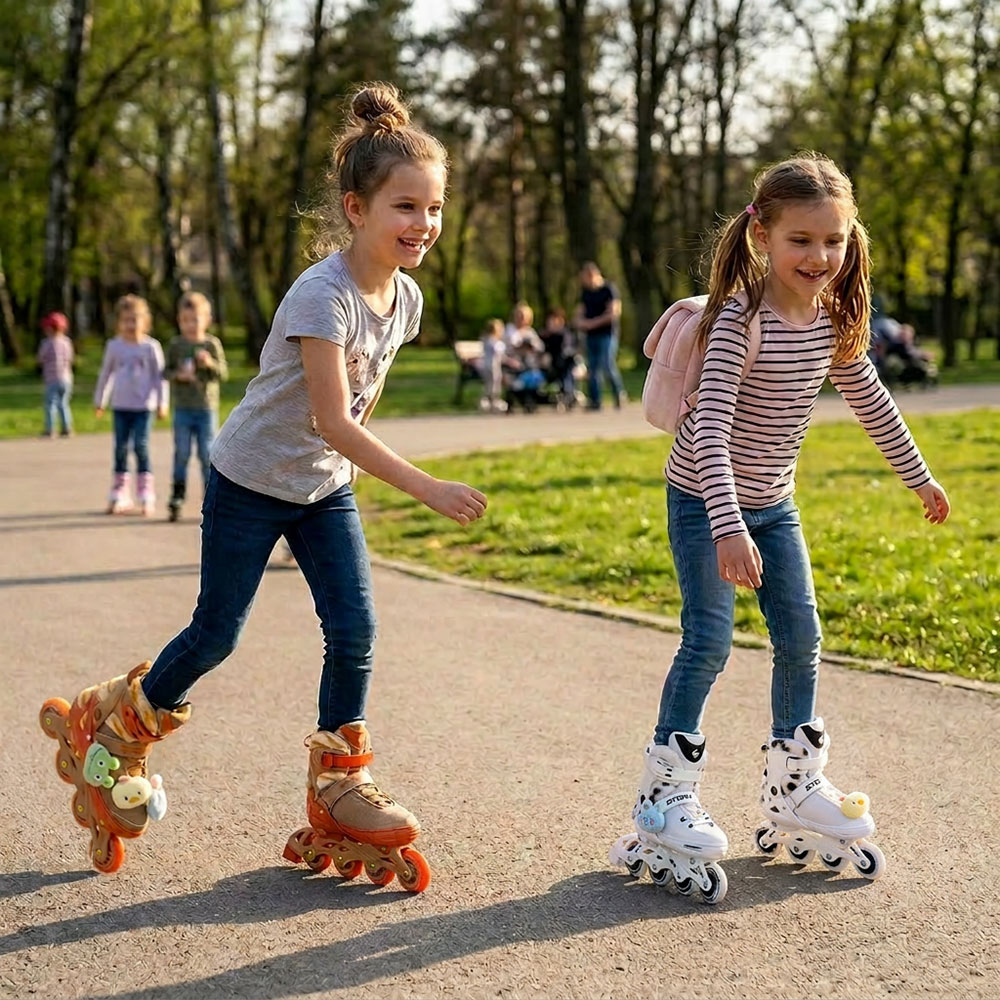 Story Fur Adjustable Inline Skates