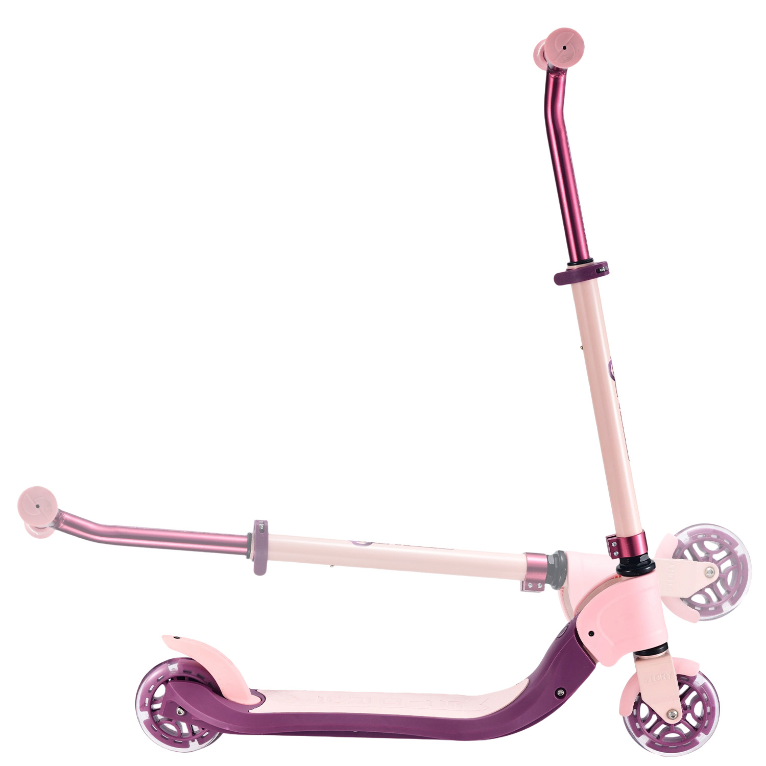 Story Flip Foldable LED Scooter