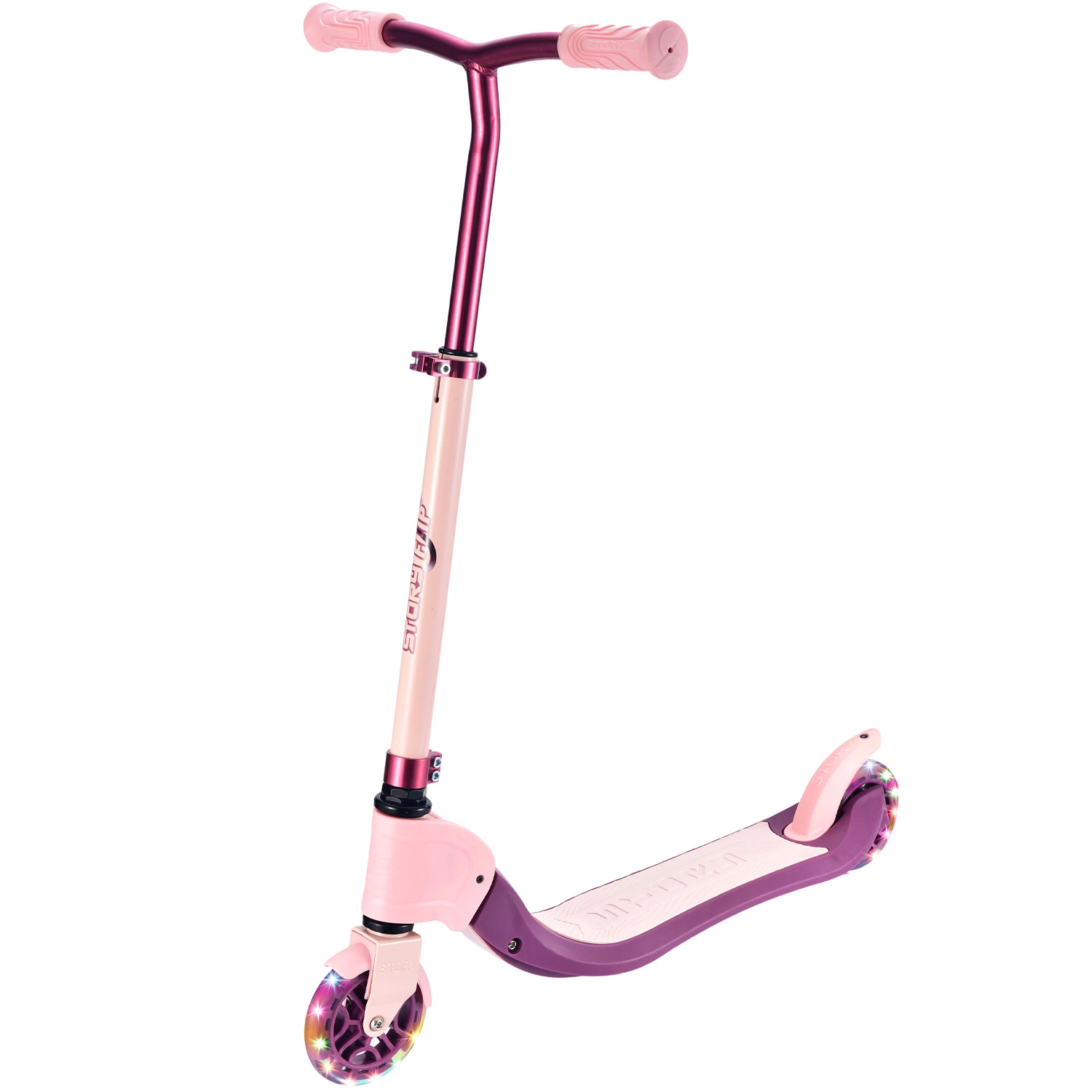 Story Flip Foldable LED Scooter