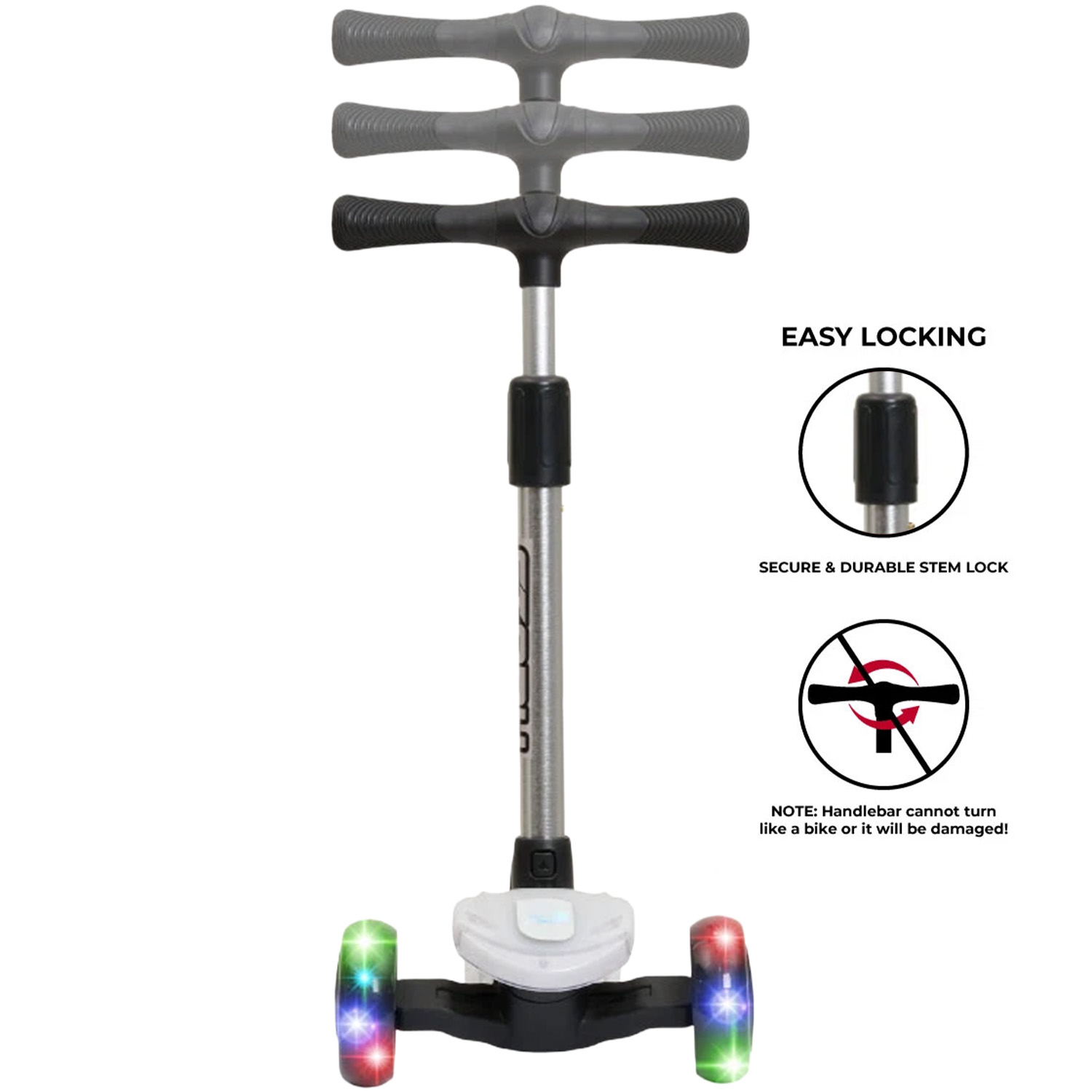 Story Mini Friends LED deluxe 3-wheel kids scooter