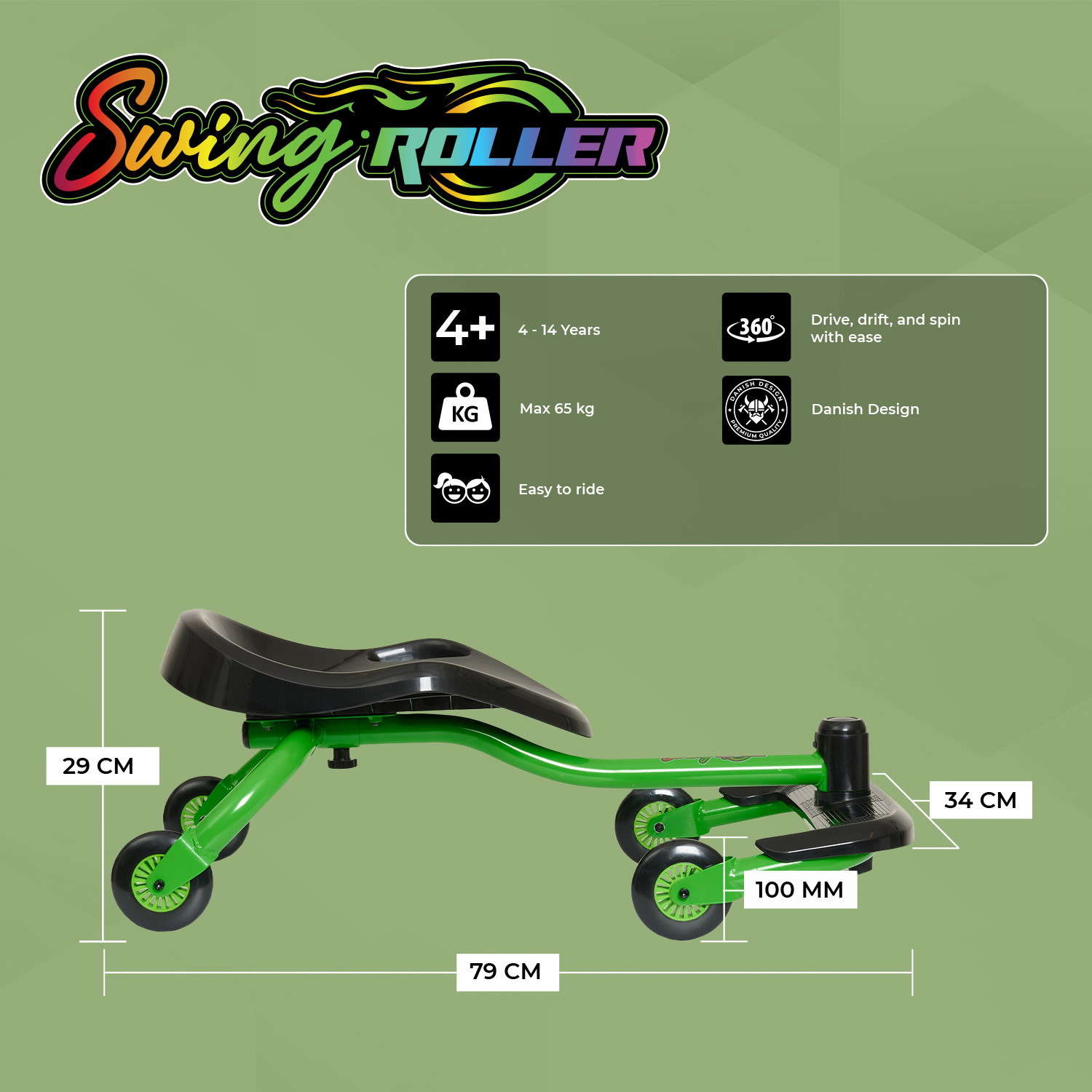 Story Swing Roller Shuffle Car