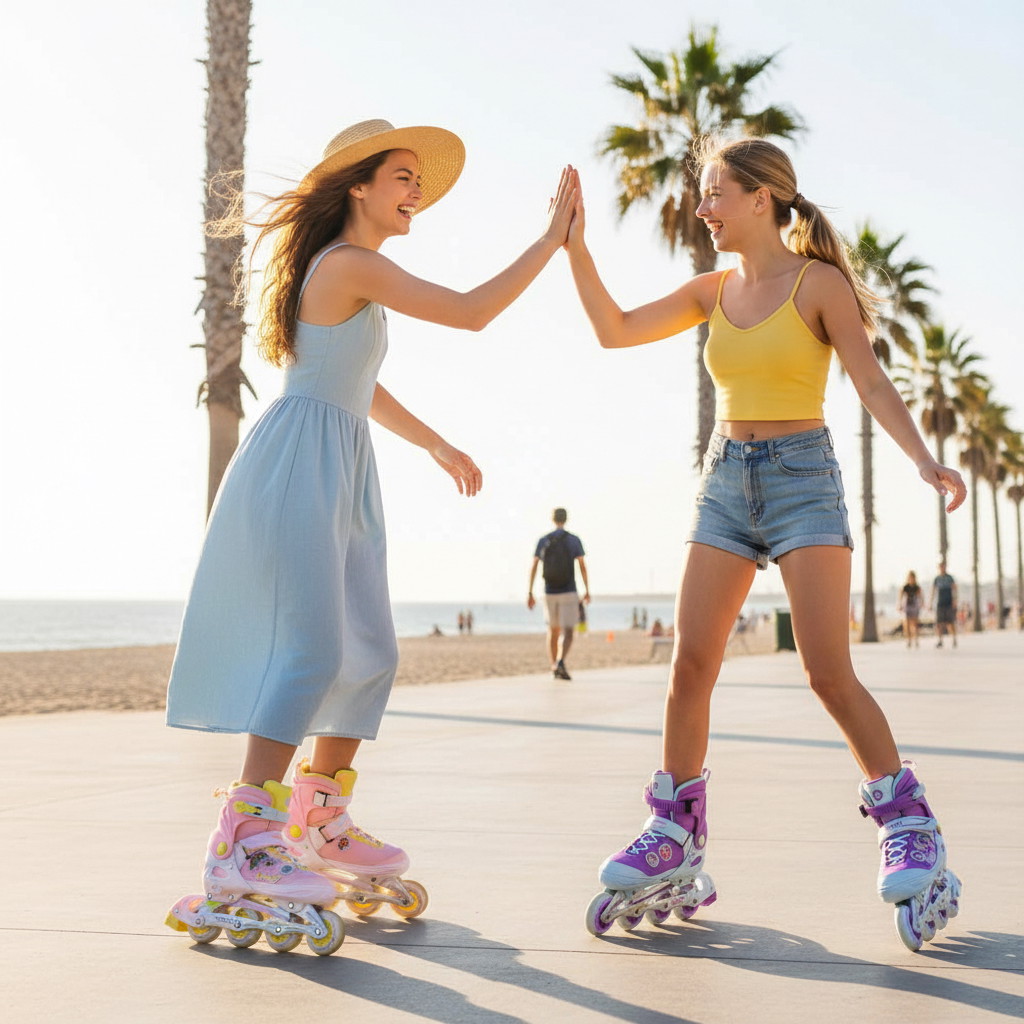 Story Moji Adjustable Inline Skates