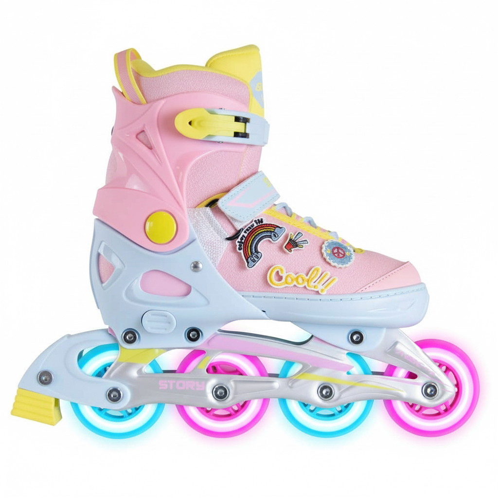 Story Moji Adjustable Inline Skates