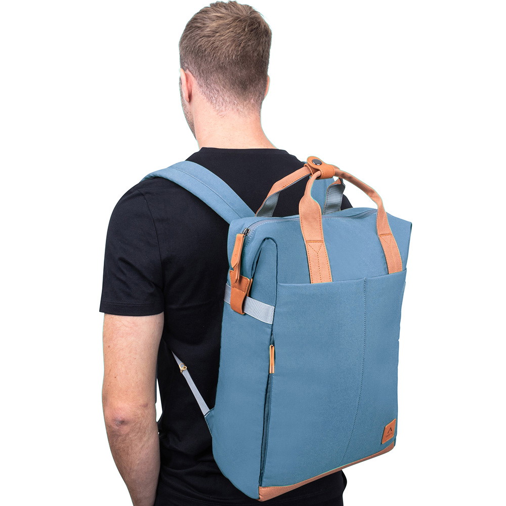 Annox Follow Your Passion Backpack – Water-repellent backpack in upcycled material