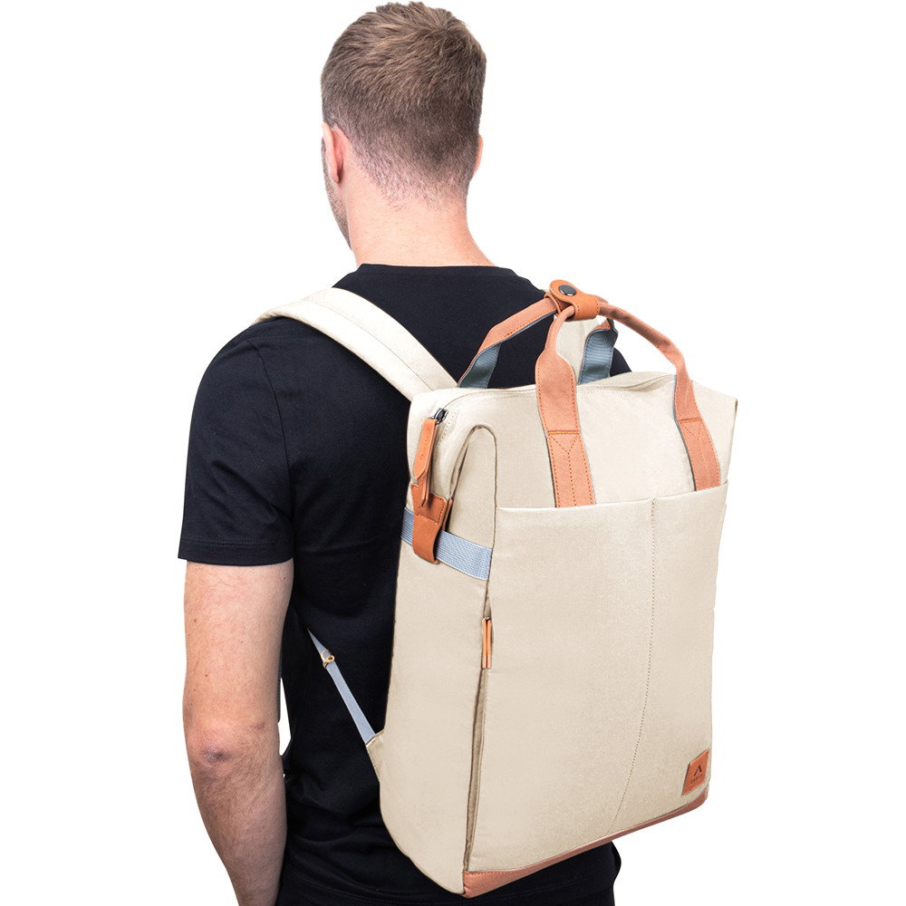 Annox Follow Your Passion Backpack – Water-repellent backpack in upcycled material