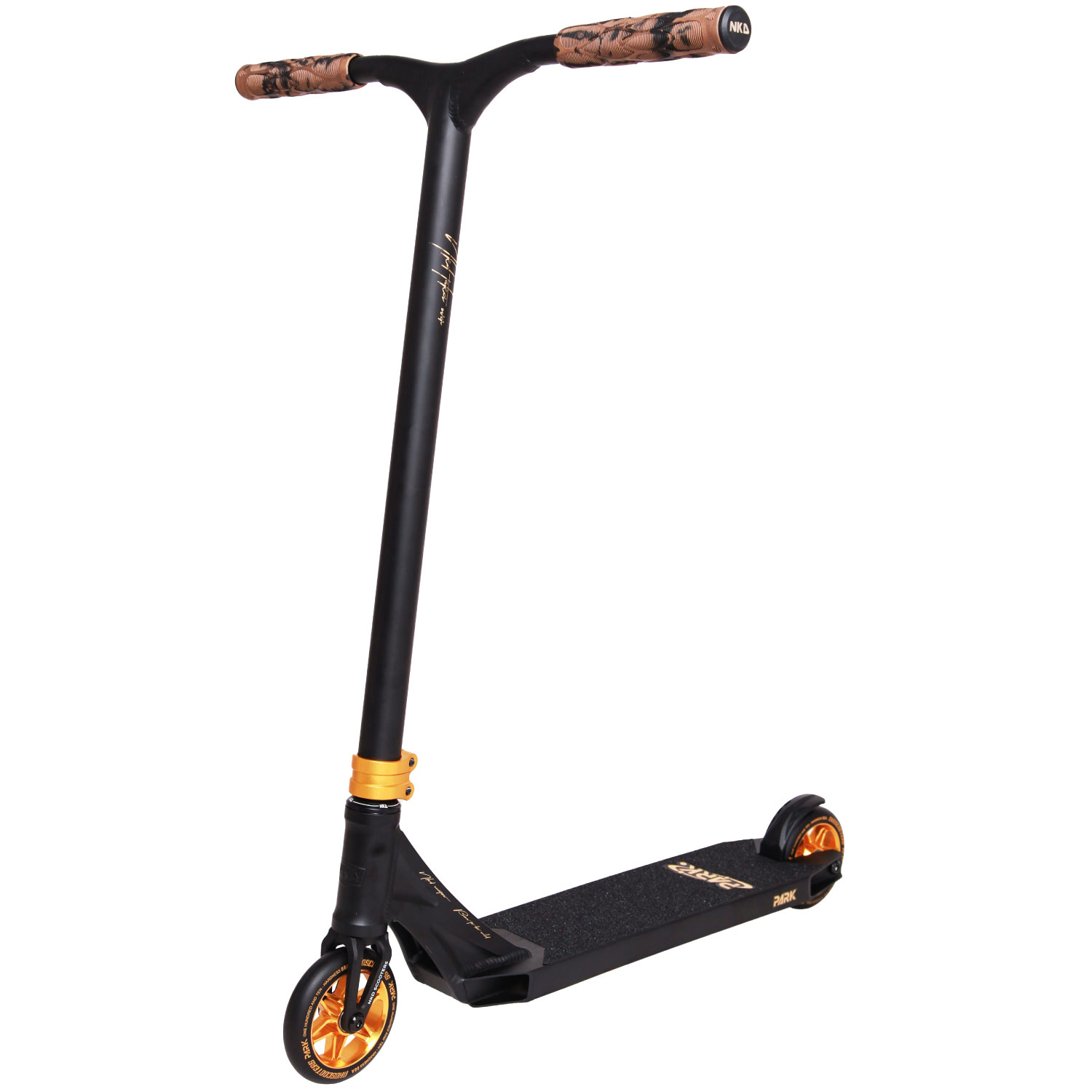 NKD Freno Ibrido Flex Per Stunt Scooter: Ricambio 110 Mm Nero Per Trick