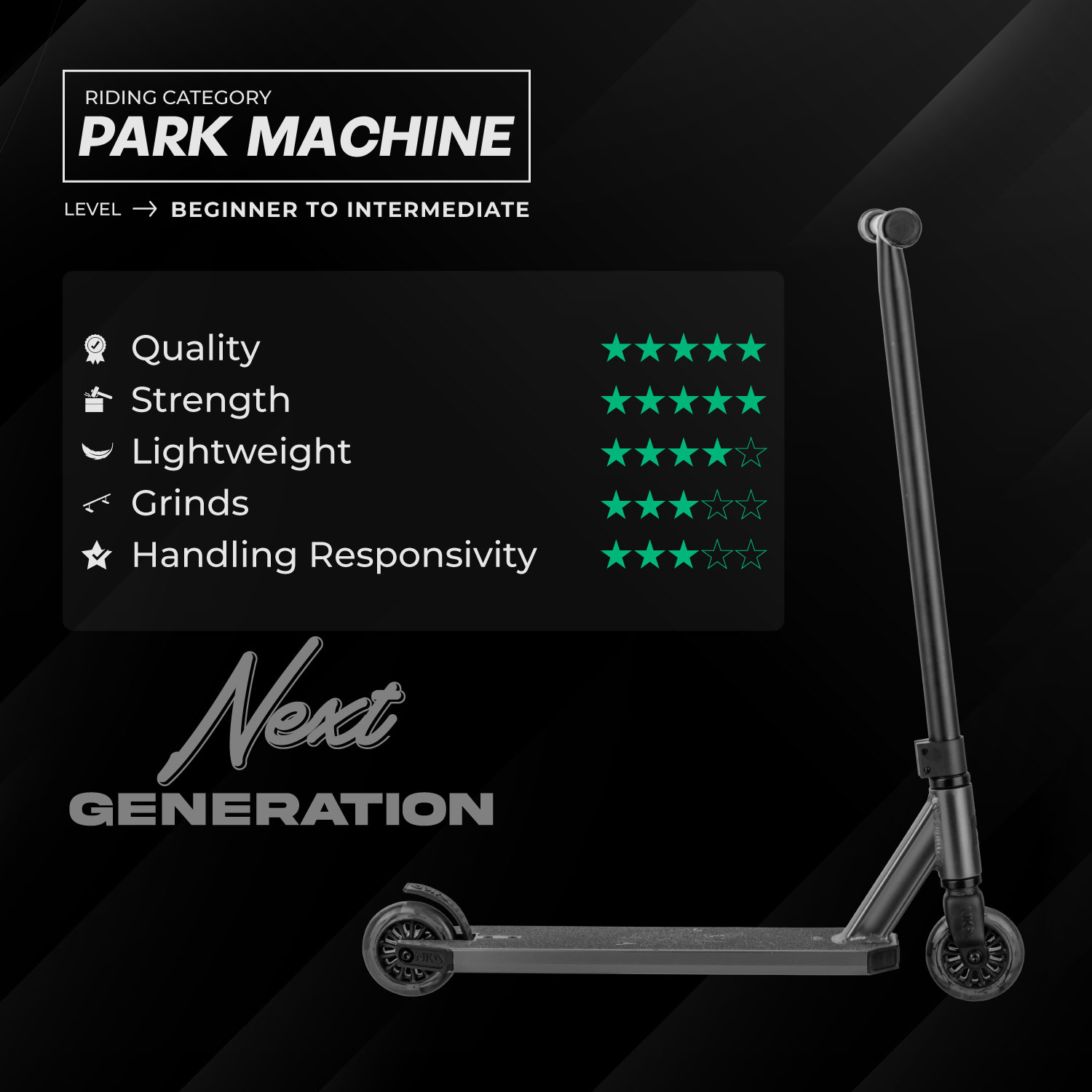 NKD Next Generation Stunt Scooter
