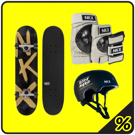 20% Extra Discount Skateboard Package Kids 4-8 Years