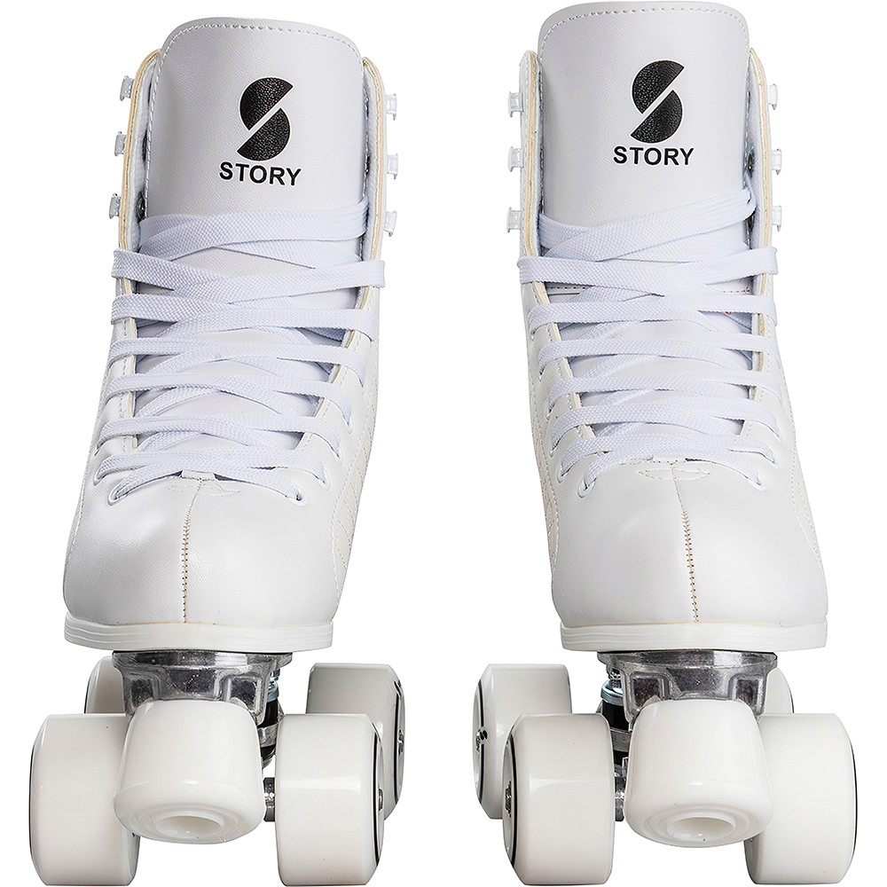 Quad kick roller skates white online