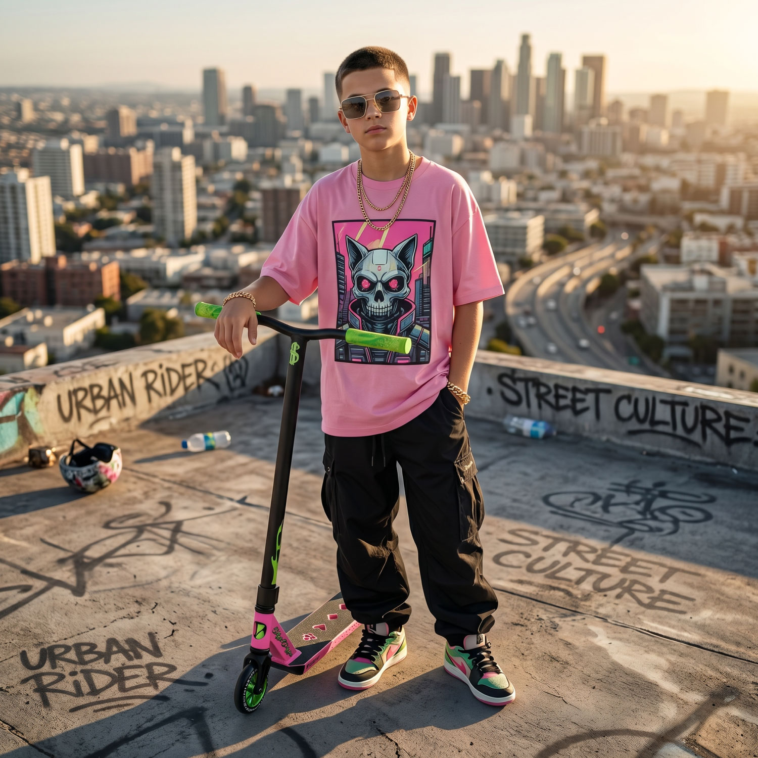 Story High Roller Air Stunt Scooter