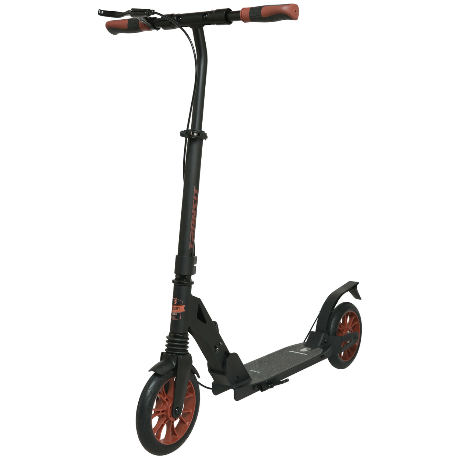 Story Transit X Commuter Scooter with dual suspension + disc brake