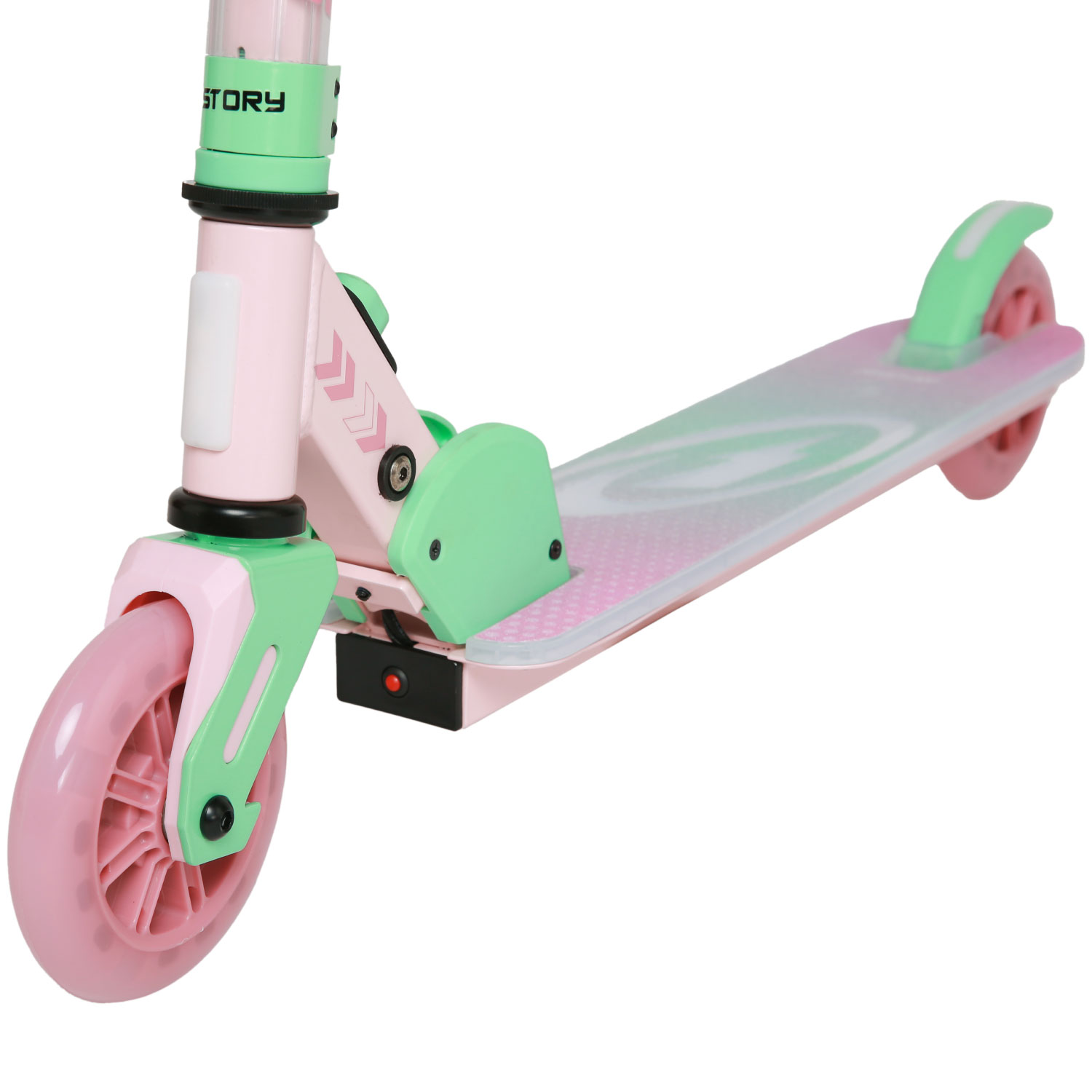 Story Everything Led Kinds Foldable Kids Scooter