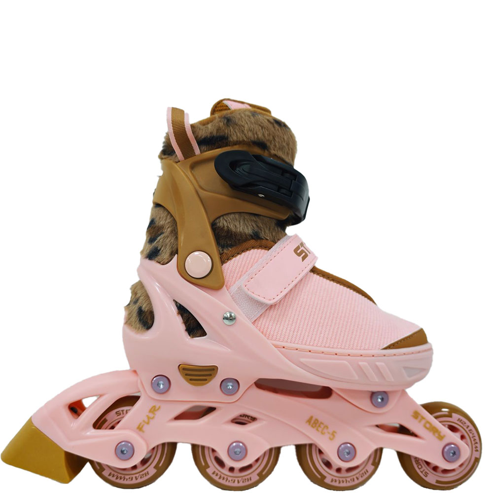Story Fur Adjustable Inline Skates