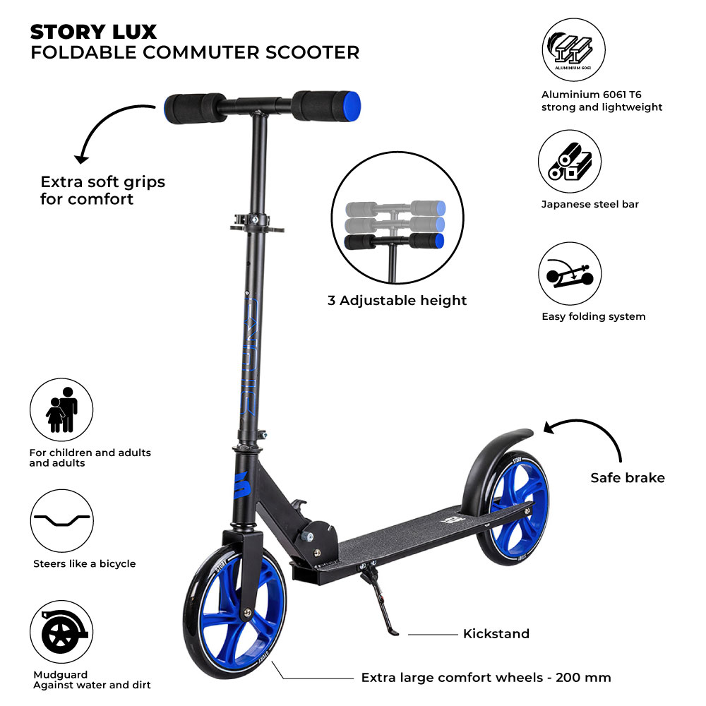 Story Lux Foldable Commuter Scooter