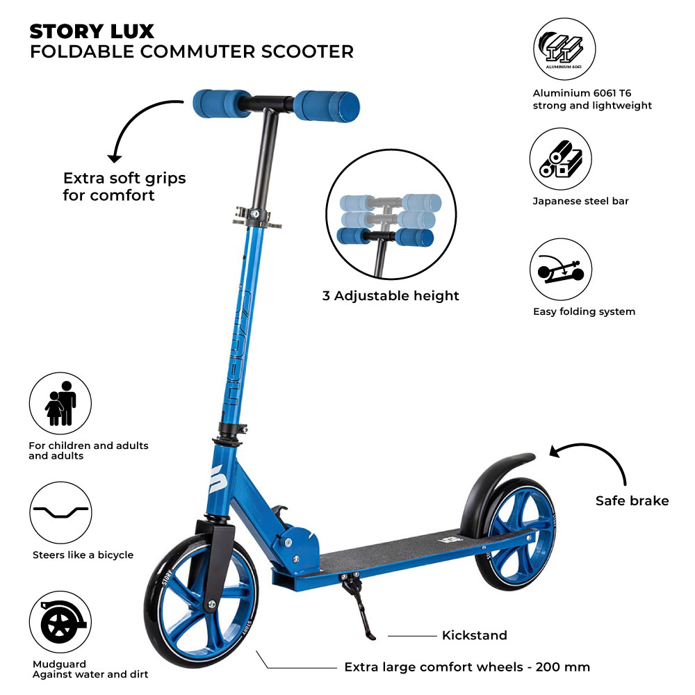 Story Lux Foldable Commuter Scooter