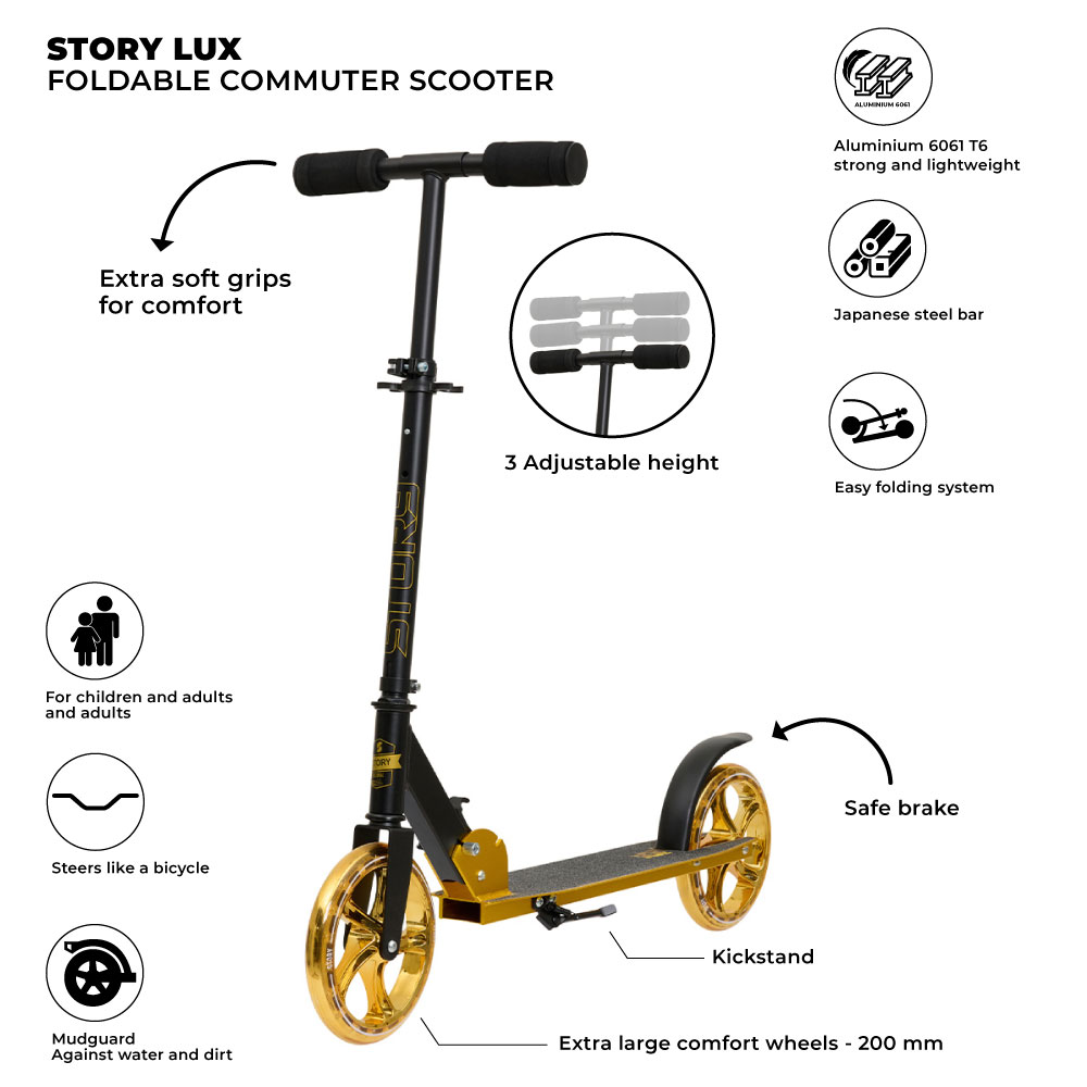 Story Lux Foldable Commuter Scooter