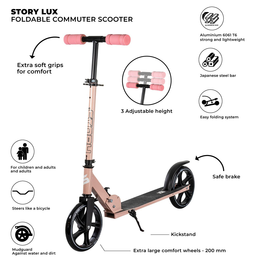 Story Lux Foldable Commuter Scooter